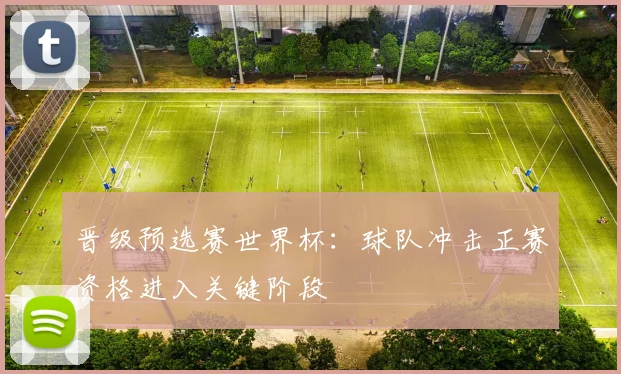 晋级预选赛世界杯：球队冲击正赛资格进入关键阶段